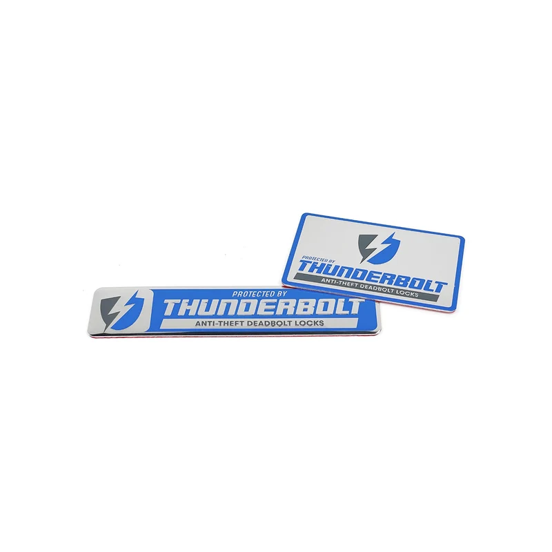 Emblem Plates (block and horizontal shapes)