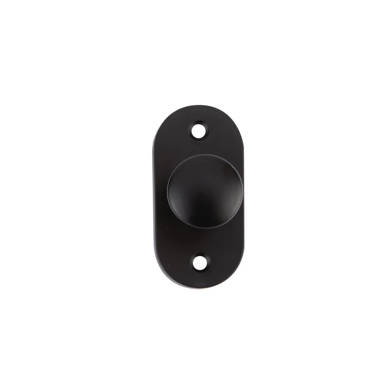 Petite poignée ovale modèle 6032 finition noire 30X65 pour armoires