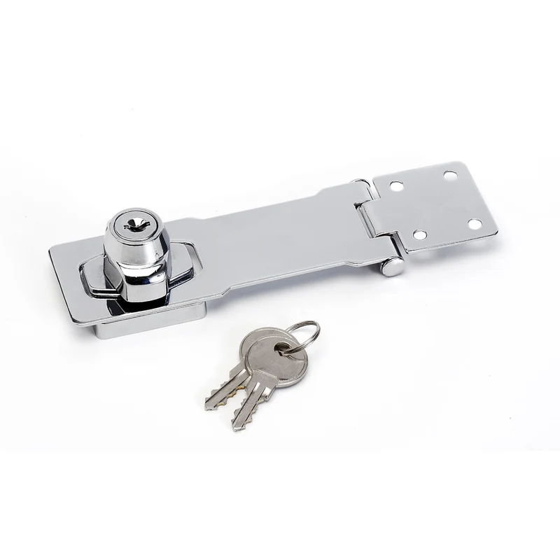 118mm long chrome plated steel body with integrated locking mechanism
