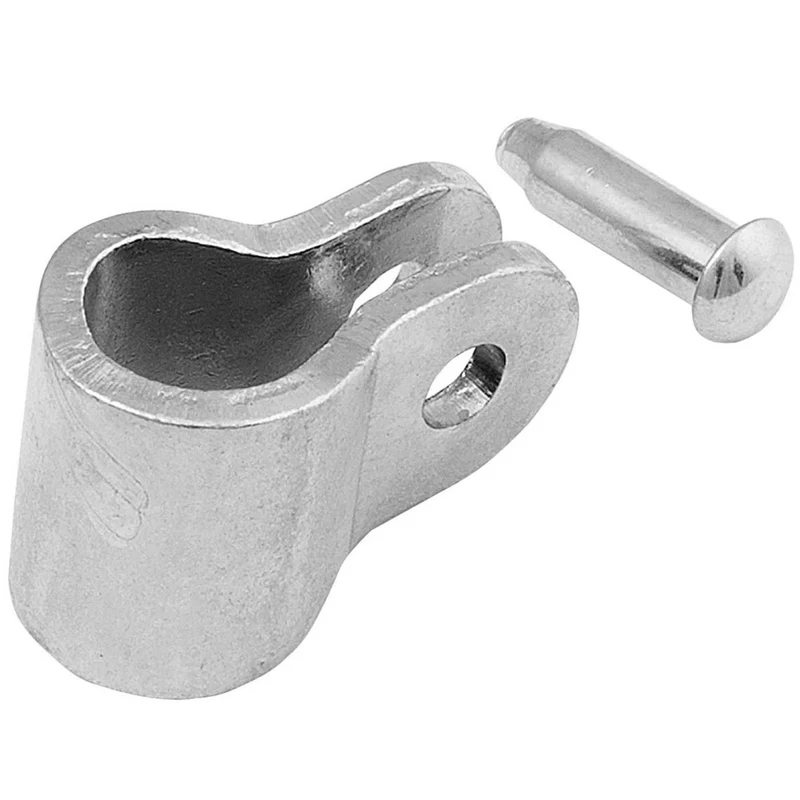 Shackle length mounting collar for 4,76mm diameter shackle lengths on s31/s32/s33 includes rivet (bag contains 12 collars)