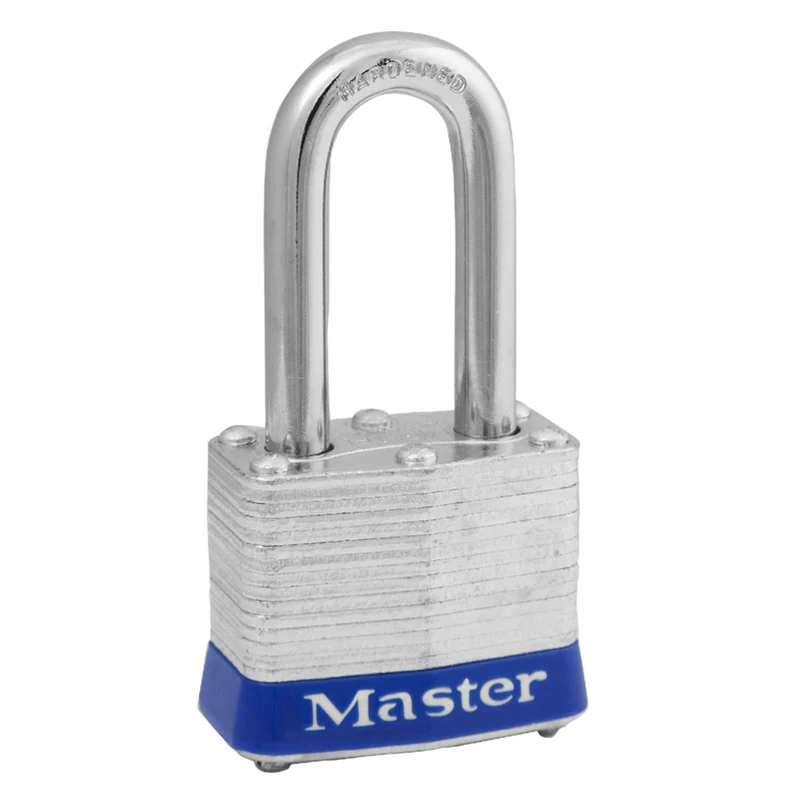 1 9/16in (40mm) Wide Laminated Steel Pin Tumbler Padlock, Universal Pin