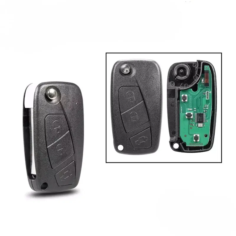 Clé Vierge Id48 FIAT Punto Ducato Doblo Siena Stilo Seicento CITROEN Jumper PEUGEOT Boxer 3 boutons