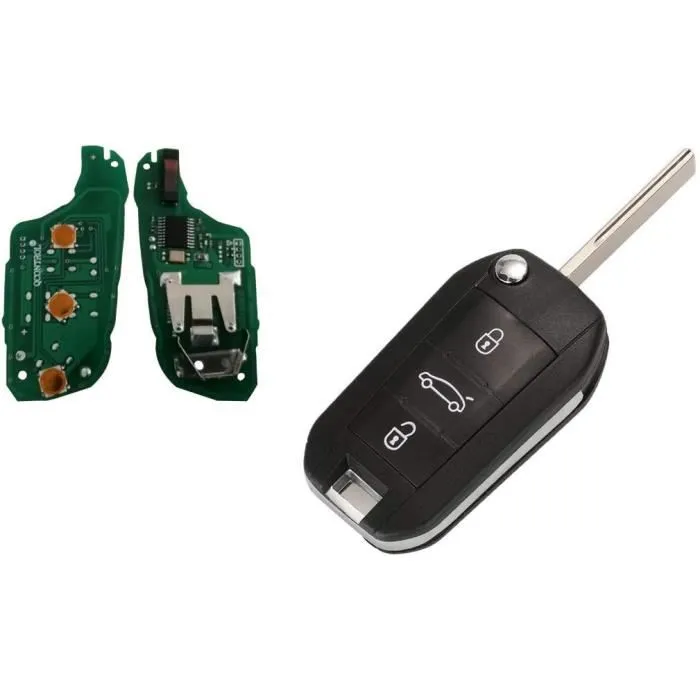 Clé Télécommande PEUGEOT 4A AES 3008 208 308 508 5008 Expert Partner ( 2017-2024) vierge à programmer