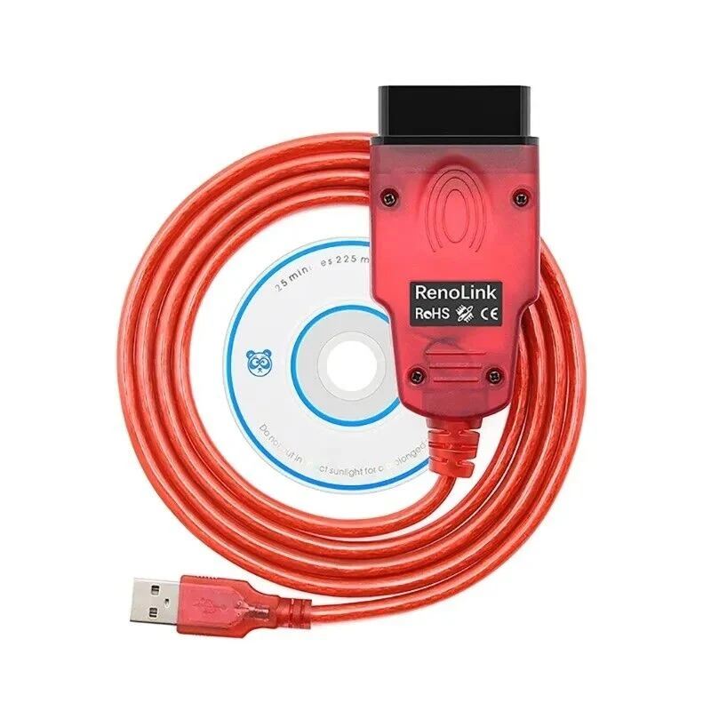 RENOLINK V1.99 Logiciel de Programmation de Clé Ecu Airbag Renault Dacia