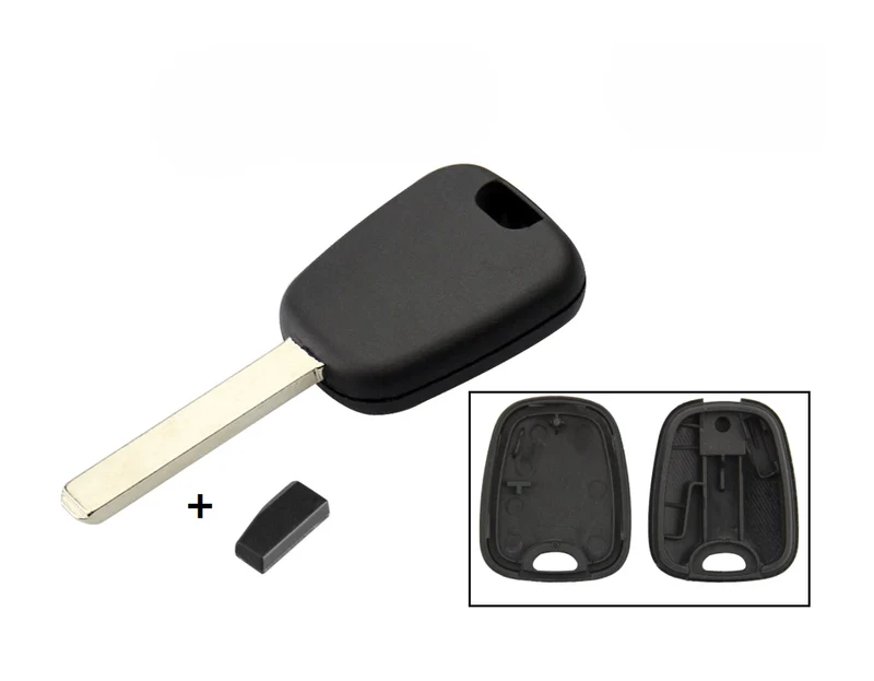 Clé Vierge avec Transpondeur Chip ID46 et Lame Vierge HU83 - Compatible CITROEN 2002-2017