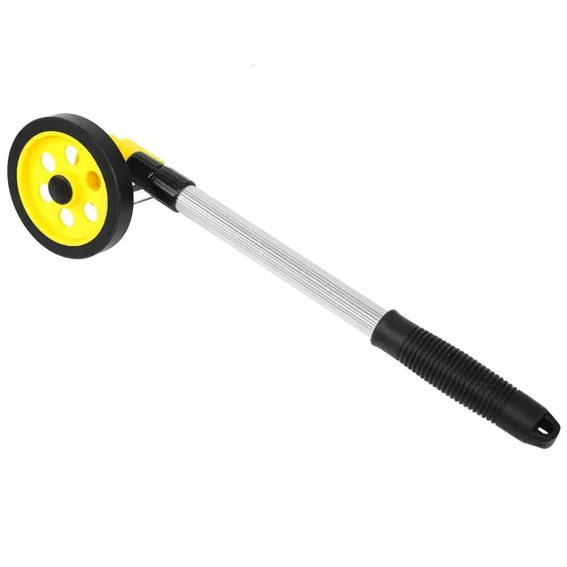 Heavy Duty Aluminum Measuring Wheel With Telescopic Handle And Instant Push Button Reset Counter For Hella Hassle Free Survey Runs And Kickass Diy Projects That Measure Square Footage Without Breaking A Sweat