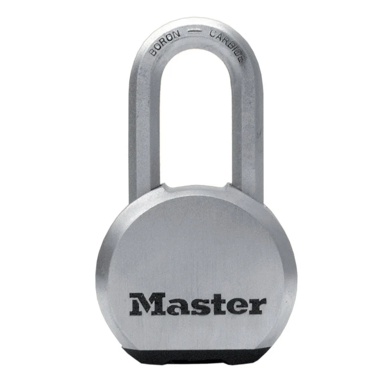 54mm wide Excell® solid steel body padlock with 51mm long shackle