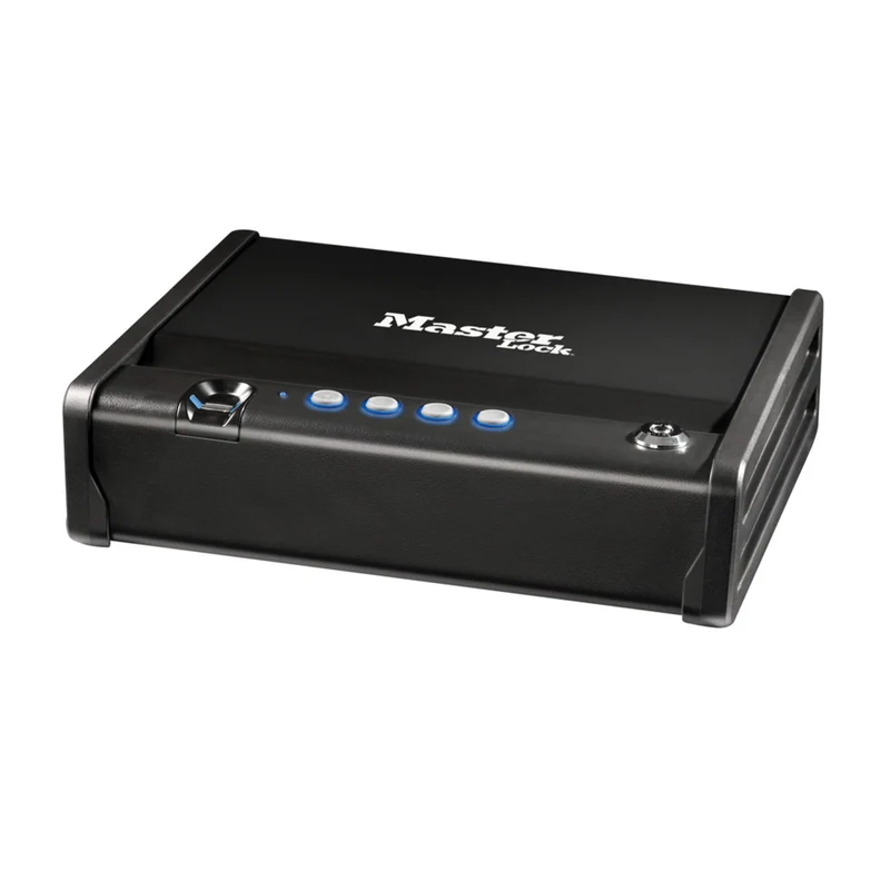 Small quick access compact fingerprint safe