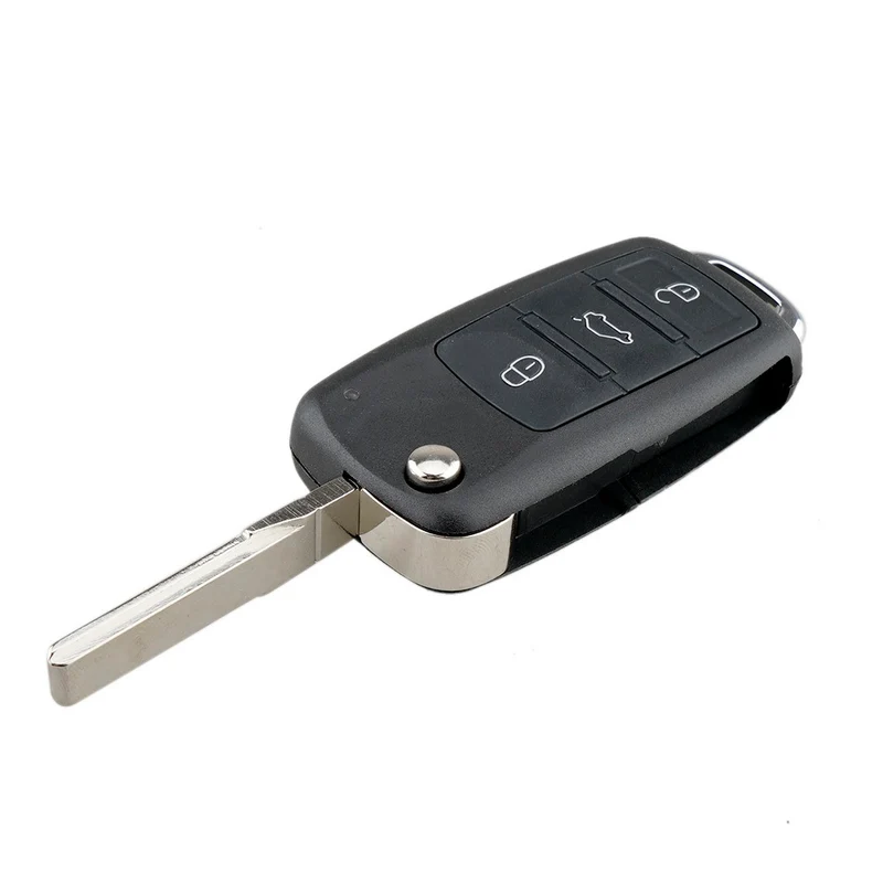 Coque de clé Volswage Seat Skoda Télécommande 3 boutons Golf Polo Eos Scirocco Tiguan ...