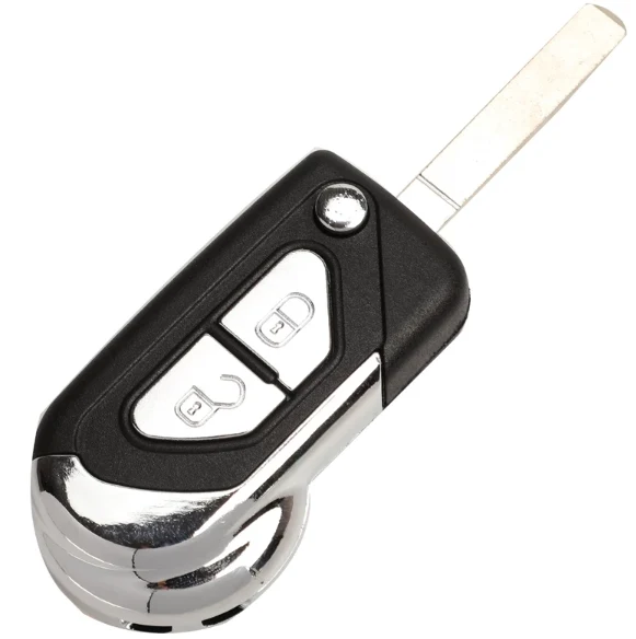 Coque de clé télécommande pour CITROEN DS3 C3 boitier 2 boutons