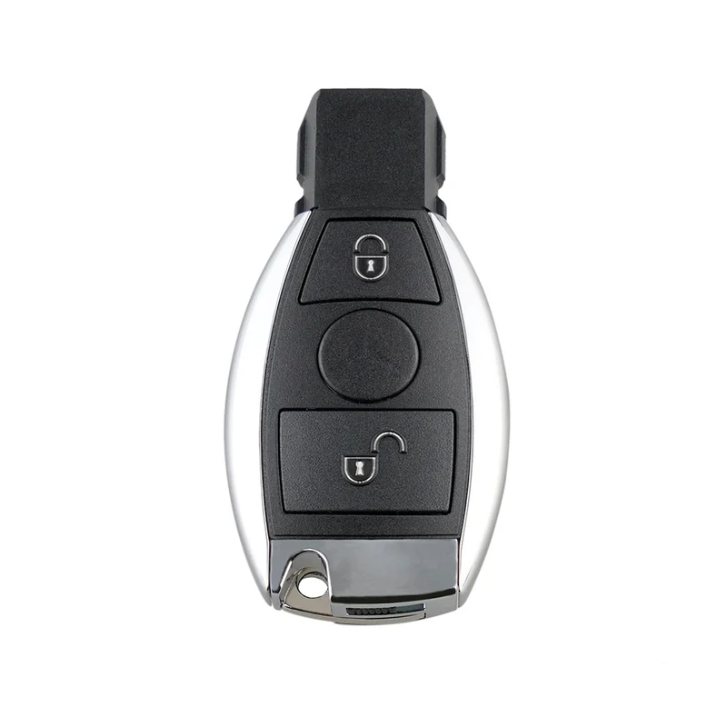 Coque télécommande clé mercedes classe A B C E S CLK ML W204 X204 W176 W245 W205 C204 S204 C117 C218 C219 W212 C207 S212 W221 W222 R172 W639 2 BOUTON