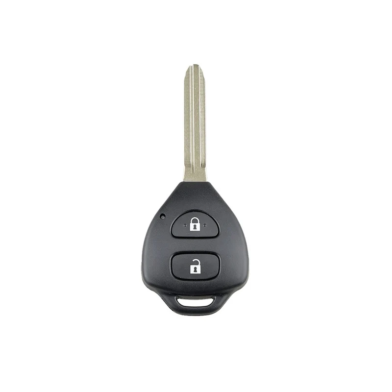 Coque cle Toyota Prius Corolla Carina Hilux Yaris Rav4 Auris télécommande boitier 2 boutons