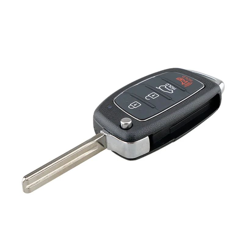 Coque plip clé HYUNDAI SANTE FE boitier télécommande 4 boutons