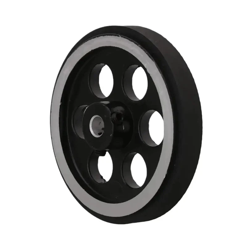 6 Pack Industrial Aluminum Measuring Wheel With Rubber Rim Crank Handle Rotary Encoder 200Mm Perimeter Hella Durable Layout Gauge Built Tough For The Daily Grind And Zero Sweat Accuracy