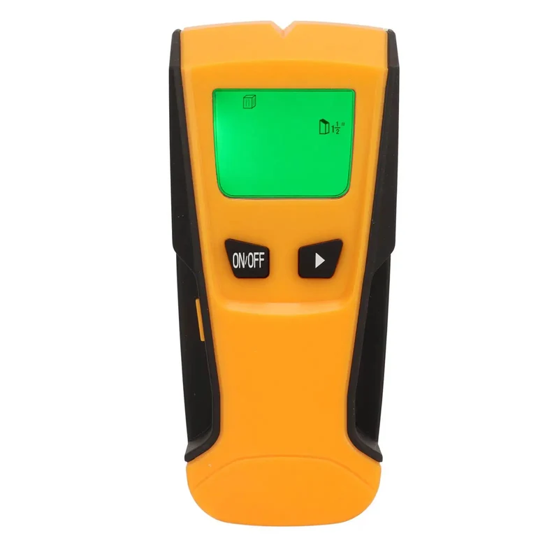 Pro-Grade Wall Scanner Stud Finder Snags Metal Wood Joists And Live AC Wires Instantly Auto Calibration High Contrast LCD Screen Cordless Detector Essential For DIY Renos And Pros Heavy Duty Build