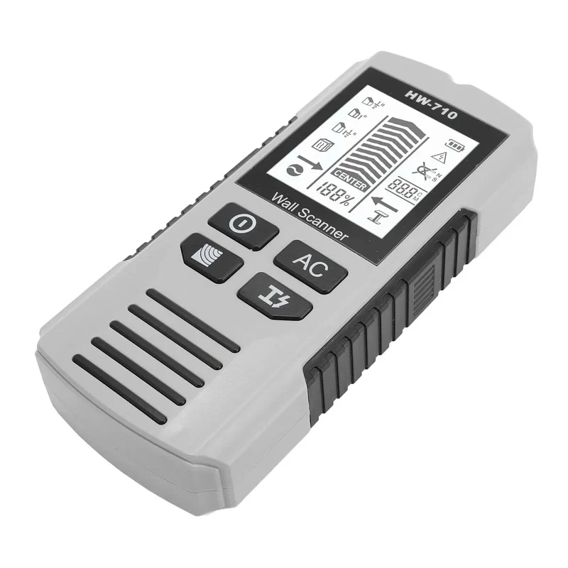 Straight Up Reliable Handheld Stud Finder Wall Scanner Featuring Glowing LCD Screen That Snaps Wood Metal Studs And AC Wire Fast No Sweat Gonna Get Your Floor Ceiling Drywall Projects Done Quick Today
