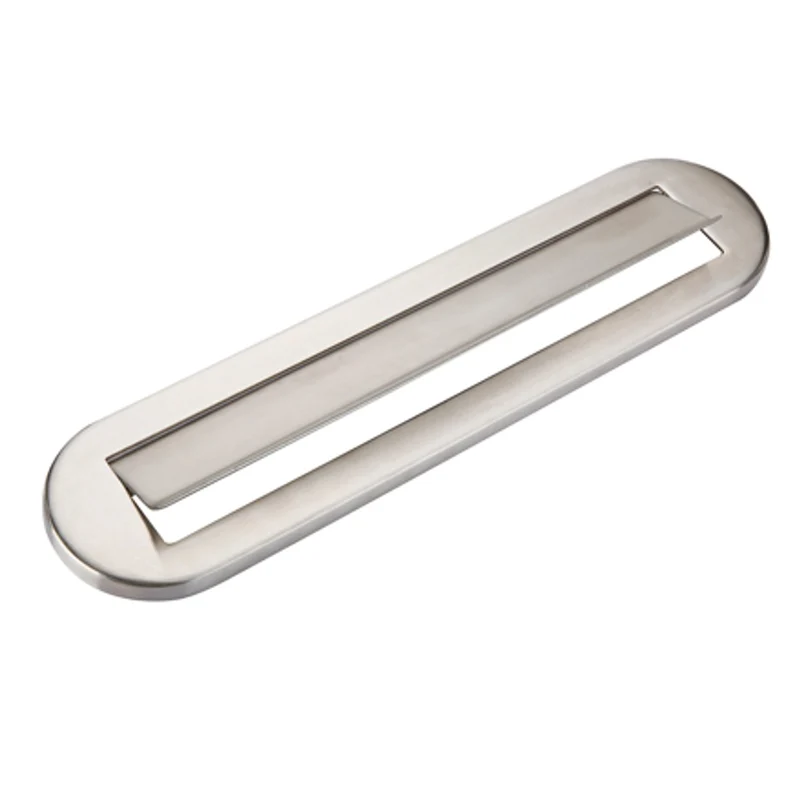 Passe-lettres ovale en acier INOXYDABLE Porte d'entrée