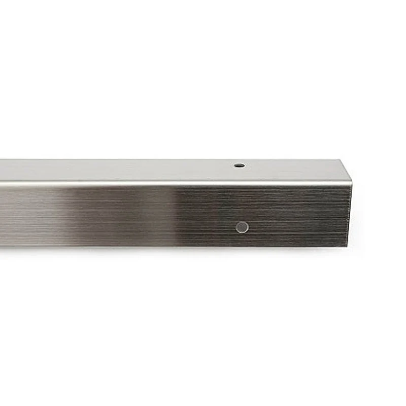 Profil en L de 180 cm cabine sanitaire en INOX