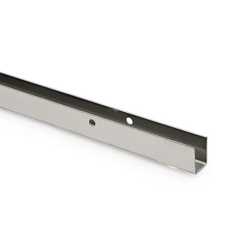 Profilé en U de 180 cm cabine sanitaire en INOX