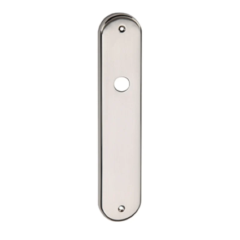 PLAQUE de fixation pour poignées. Finition NICKEL SATINÉ.