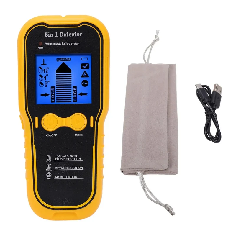 Heavy Duty Stud Finder Scanner Tracking Wooden Framing Nail Clusters Hidden Live Wires Plus Advanced Sensors For Slick Home Fixes And Pros Who Want Dead On Results With Zero Sweat Every Time