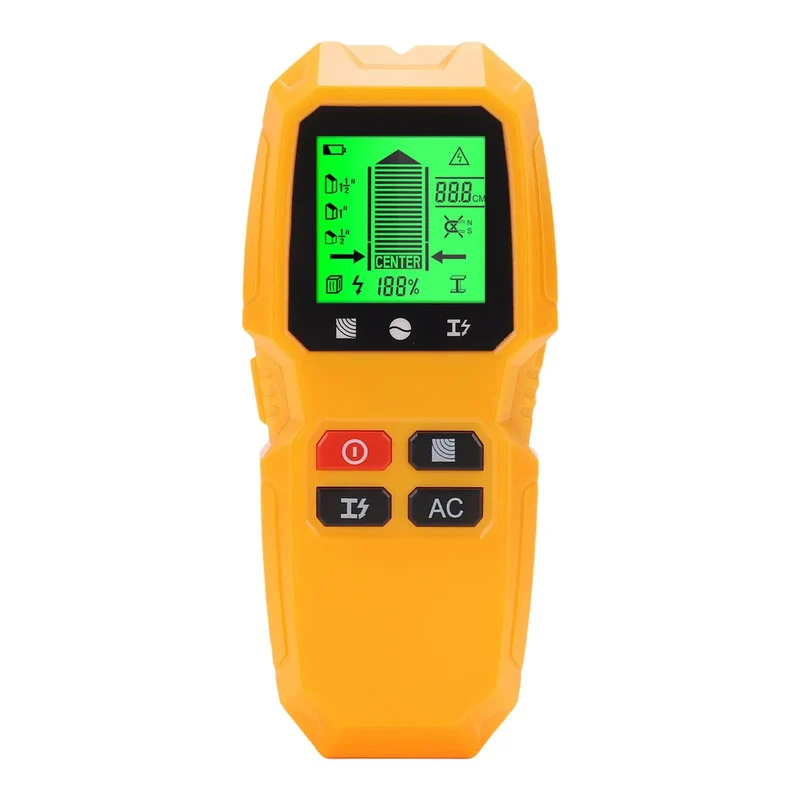 Heavy Duty Five In One Abs Stud Finder And Lcd Wall Scanner To Find Wood Joists Beams And Live Ac Wires With Dead On Precision For Home Diy Tv Mounting Cabinet Installations Built Tough No Nonsense Ace Workhorse