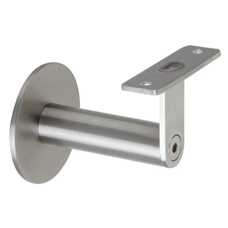 Support MAIN COURANTE garde-corps d'escalier en acier inoxydable