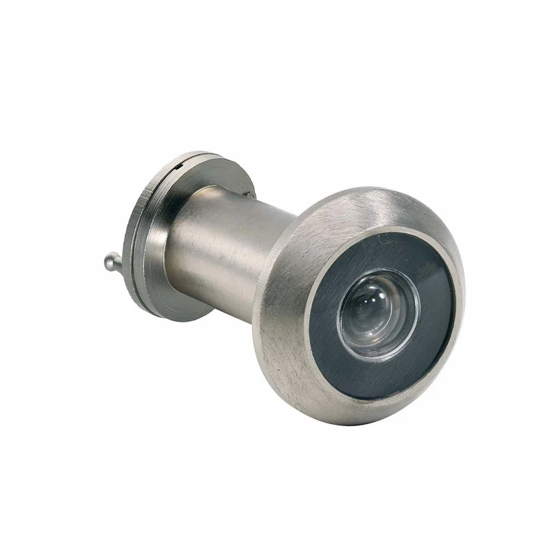 Judaïque avec lentilles en nickel satiné pour portes de 35-65 mm