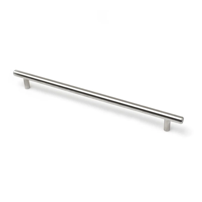 Poignée en acier inoxydable pour meubles et armoires, entraxe 256 mm