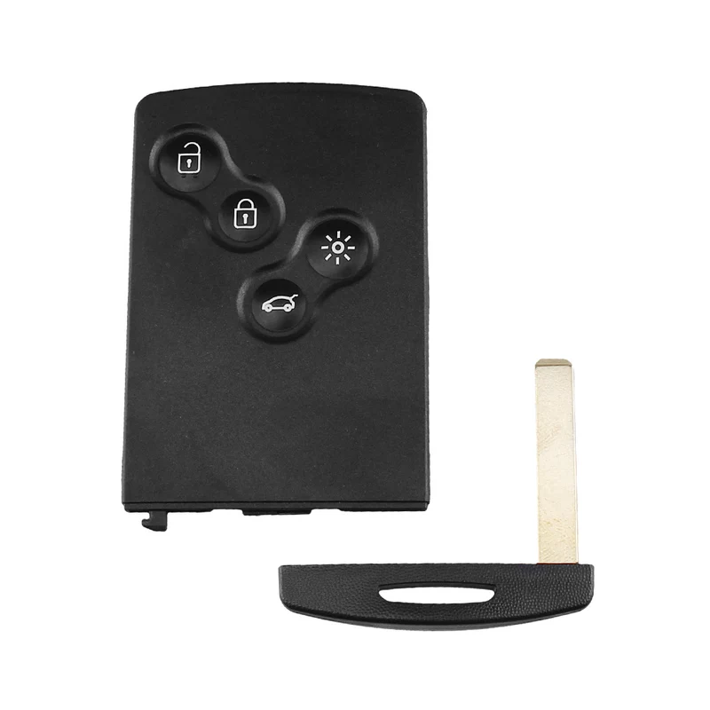 Coque clé carte Renault SCENIC 3 MEGANE 3 LAGUNA 3 CLIO 4 CAPTUR boitier 4 boutons