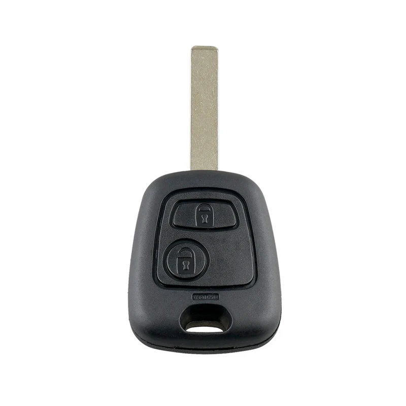 Coque clé CITROEN C2 C3 C3 Pluriel télécommande 2 boutons lame VA2