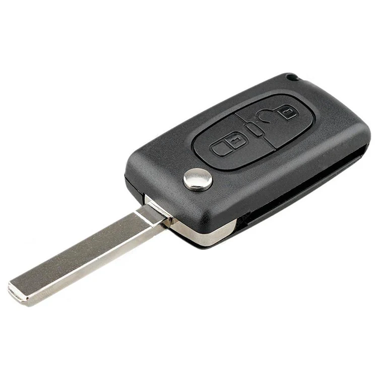 Coque clé Citroen C2 C3 C4 Picasso Berlingo plip télécommande 2 boutons