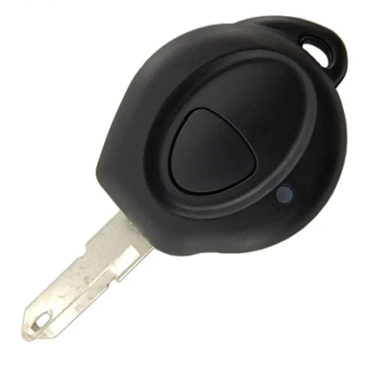 Coque clé Peugeot 206 phase 1 télécommande boitier 1 boutons ( 1998-2001 )