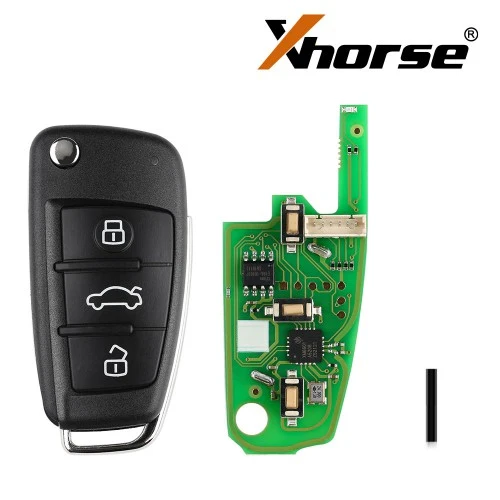 Xhorse – clé télécommande universelle à 3 boutons pour Audi A6L Q7, VVDI2, XKA600EN