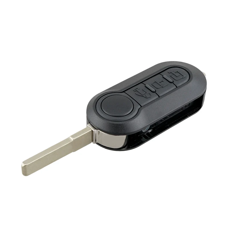 Clé Vierge FIAT Punto Grande Punto 500 EVO DOBLO FIORINO A Programmer Télécommande 3 bouton ID46 bsi Delphi
