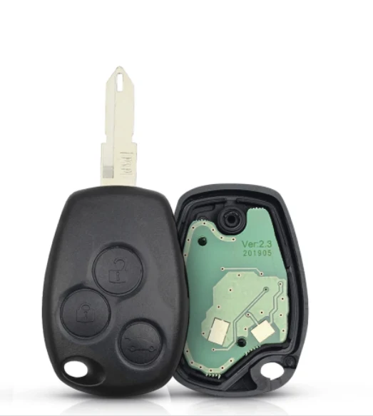 Clé télécommande Dacia Sandero Duster Logan 3 boutons électronique vierge ID46 433 mhz PCF7946
