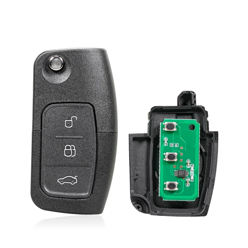 Clé télécommande Ford C MAX S MAX Mondeo Galaxy Fiesta 4D63 433 mhz lame hu101
