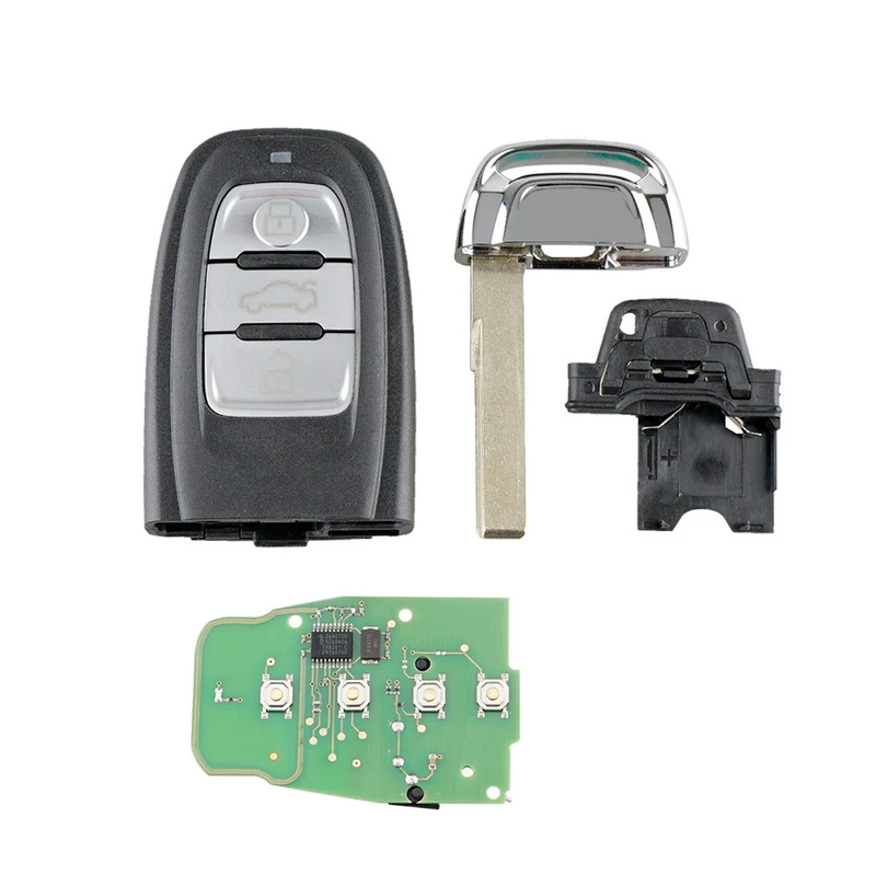 Télécommande clé vierge AUDI A4 S4 A5 S5 Q3 Q5 RS5 a programmer 868 mhz pcf 7945