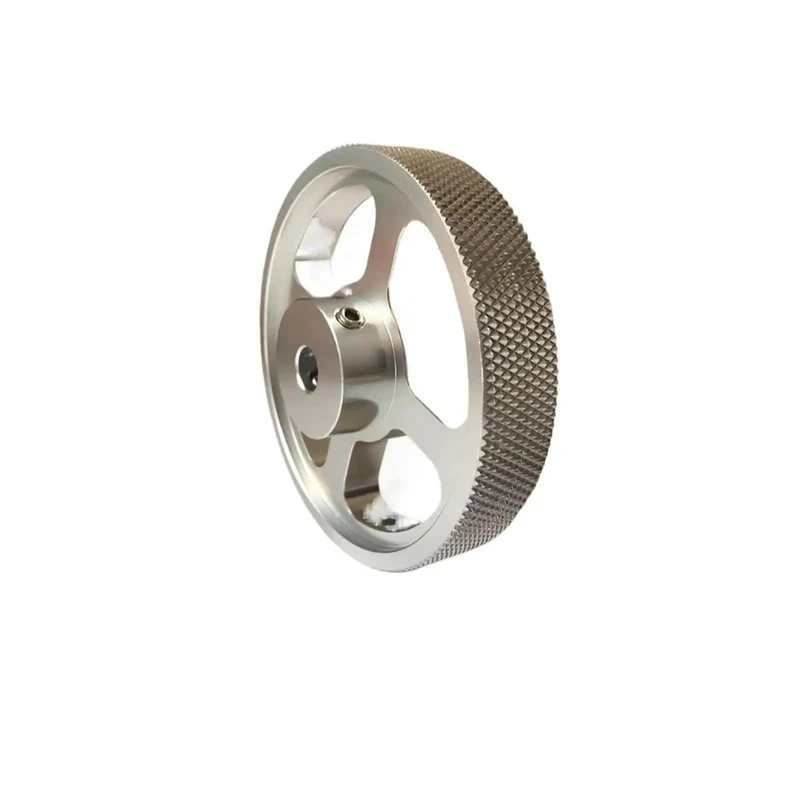 Heavy Duty Aluminum Alloy Synchronous Encoder Measuring Wheel For Rotary Counting Instruments 67 45 Millimeter Diameter Kickass Build Quality Hella Smooth 6 Mm Bore Shaft Mount Precision Linear Tracking