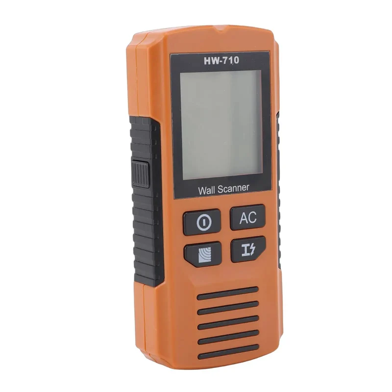 Pro Grade Wall Scanner And Stud Finder With Bright Lcd Display Five Precise Detection Modes For Wood Metal And Live Ac Wire Cable Tracing Helps You Nail Down Hidden Pipes Fast And Skip The Guesswork