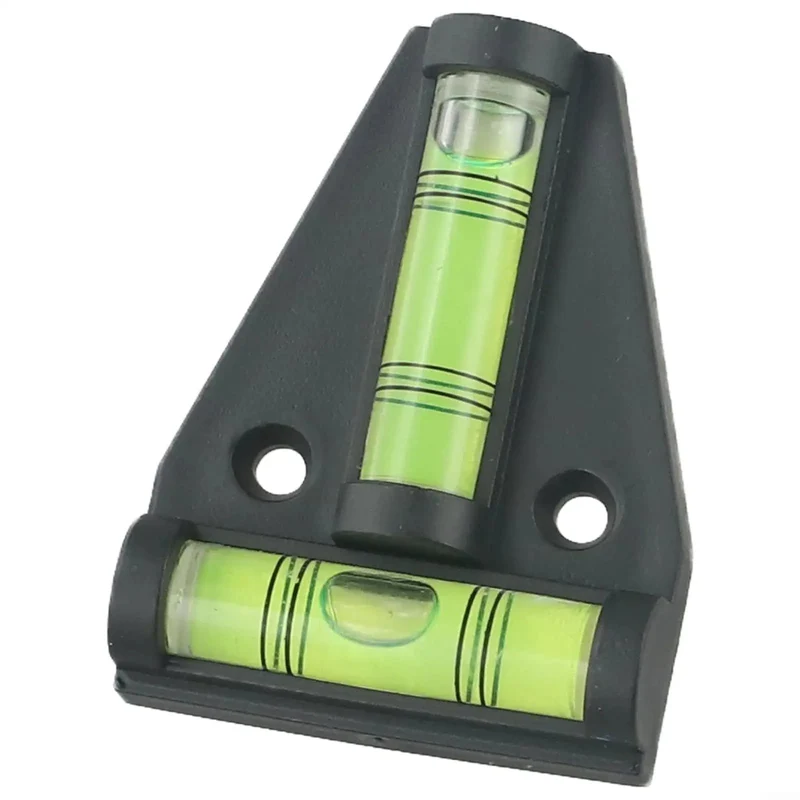 T Shaped Horizontal Bubble Level With Fluorescent Vials For Dead Nuts Accurate Tile Fixes And Wall Hangs Hella Bright In Dim Spaces Two Way Spirit Gauge For Any Home Build Project