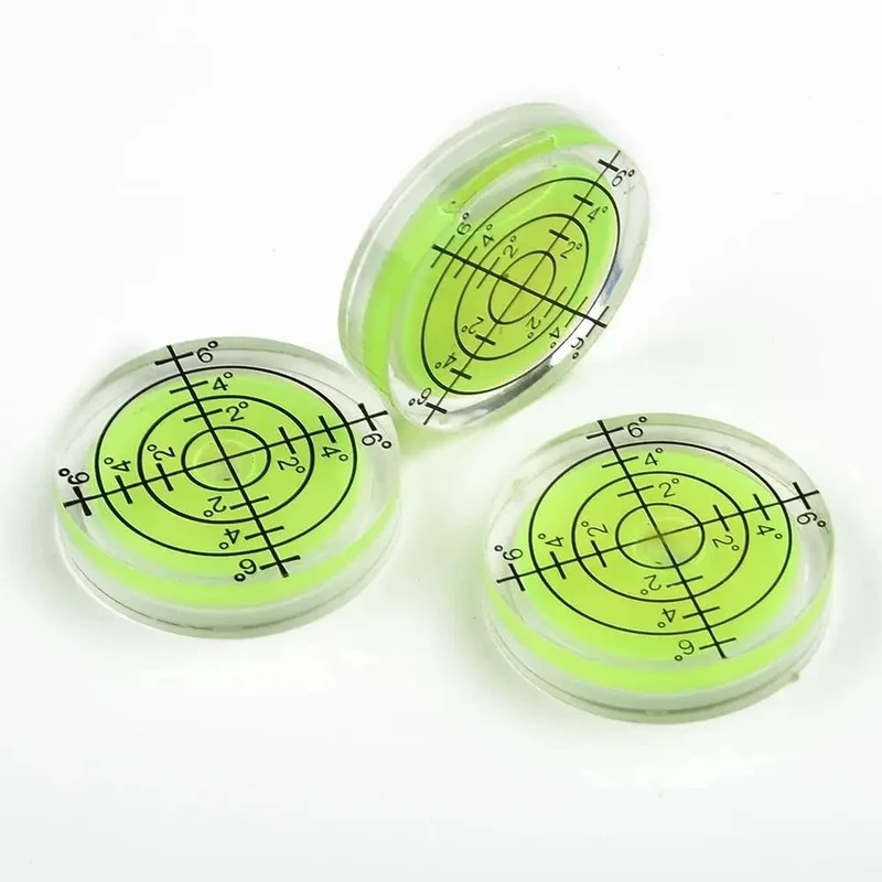 Three Pack 32Mm Round Spirit Level Bubbles Green Liquid Indicator Hella Precise Alignment Tool Rock Solid Horizontal And Vertical Check Zero To Six Degree Range Slick Replacement Vials For Pro Contractors And Diy Enthusiasts