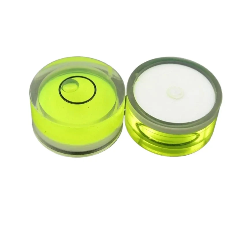 Round Bullseye Spirit Level Vial 18mm X 9mm Green Circular Horizontal Bubble Gauge For Woodworking And Diy Projects Dead Nuts Accurate Replacement Part The Real Deal With Rock Solid Performance