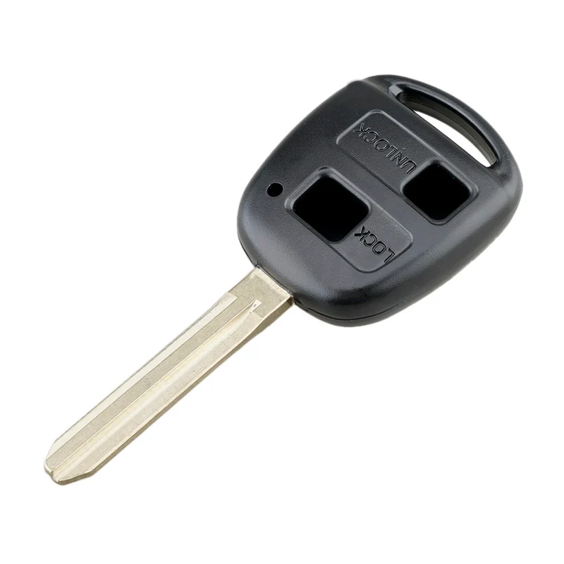Coque boitier télécommande clé Toyota Yaris Rav 4 Prius Prado Corrola Amy télécommande 2 boutons