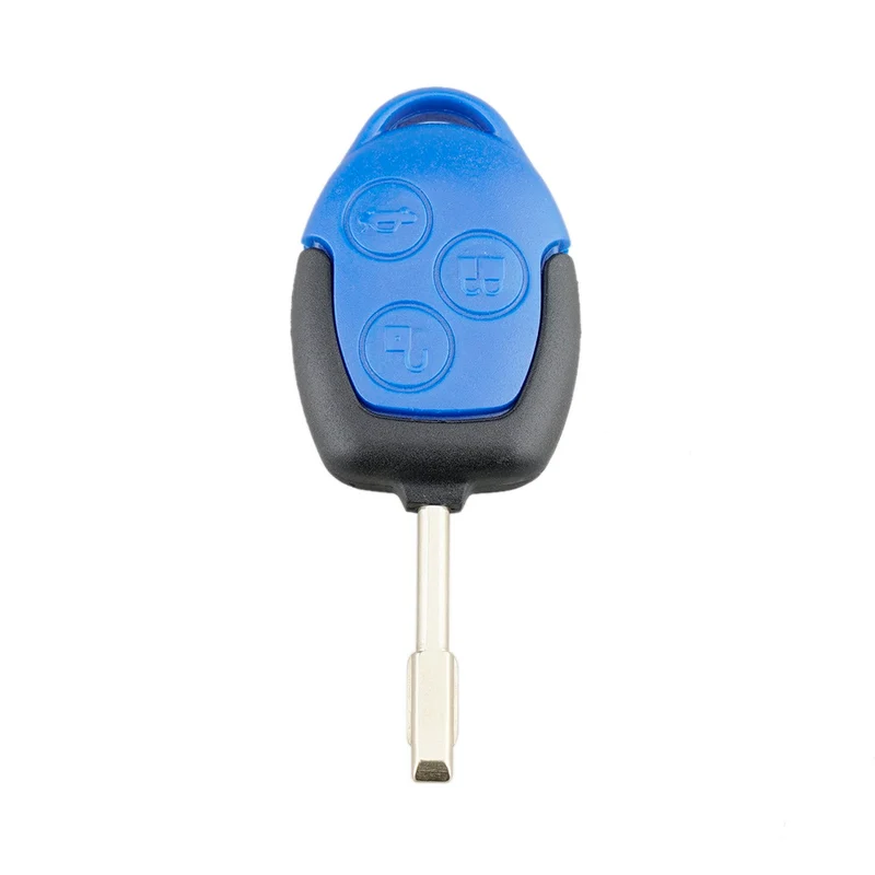 Coque clé pour FORD TRANSIT FOCUS FIESTA MONDEO KA ESCORT boitier Télécommande 3 boutons