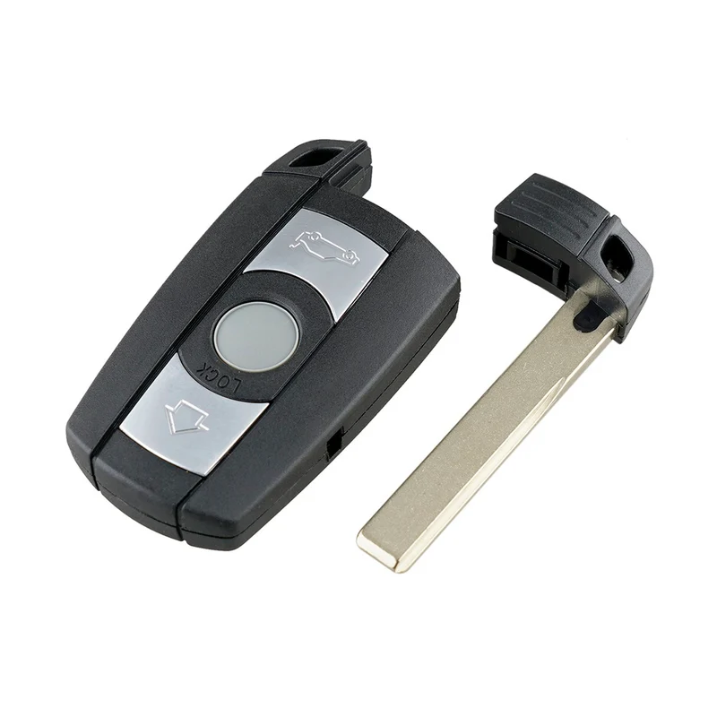 Coque Clé Télécommande pour Bmw E81 E82 E83 E84 E84 E87 E88 E90 E91 92 X5 X6 1 3 5 7 Z3