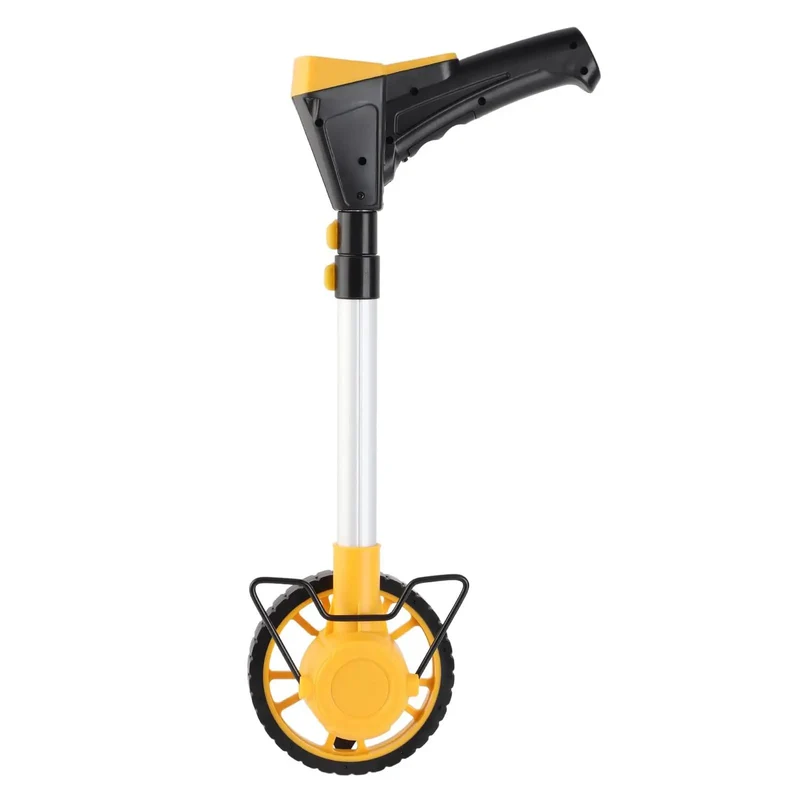 Heavy Hitter Digital Distance Measuring Wheel With Big Bold Screen For Smooth Road Layout And Property Line Mapping On Busy Construction Zones Or Farm Trails