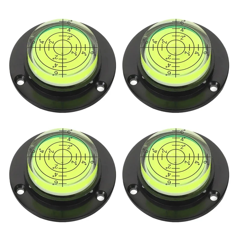 Solid Nifty Four Piece Acrylic Cylinder Mini Spirit Level Set Featuring Dead On True Bubble Indicators For Hassle Free Wall Mounting Straight Shooting Picture Hanging And Rigged DIY Builds