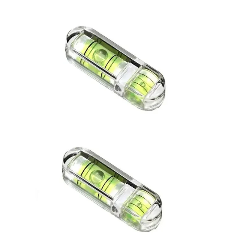 Mini Bubble Spirit Level 3 Piece Set Compact Acrylic Layout Tools Straight Shooting Accuracy For Tight Spaces And Trade Professionals Zero Guess Work Pocket Ready Design