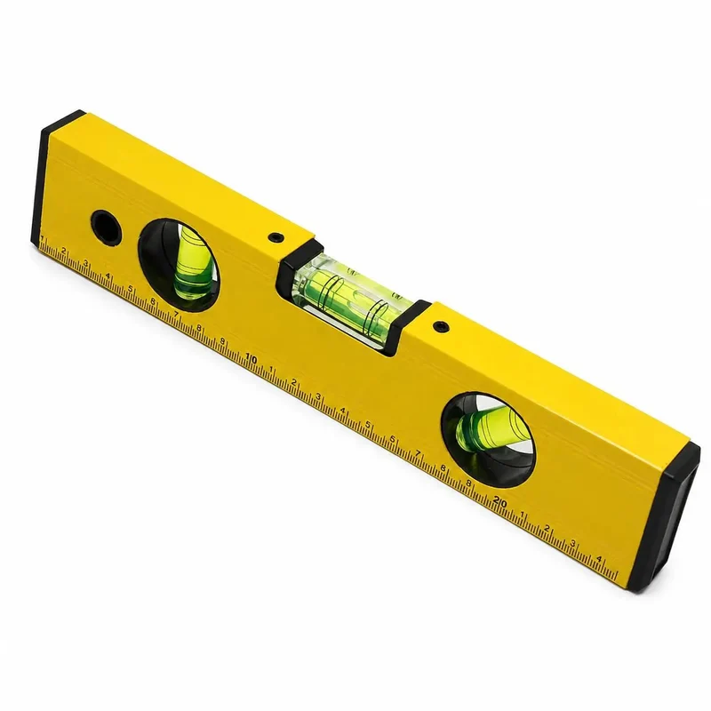 Hella Durable Aluminum Alloy Spirit Level With Rust Resistant Finish For Master Carpenters And Serious Handymen 250Mm Craftsmen Tool For Precision Horizontal And Accurate Vertical Readings